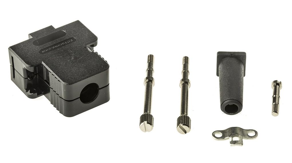 FKH Series D-sub Connector Backshell For Use With D-Sub Connector
